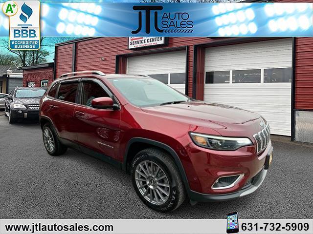 used 2019 Jeep Cherokee car, priced at $19,290
