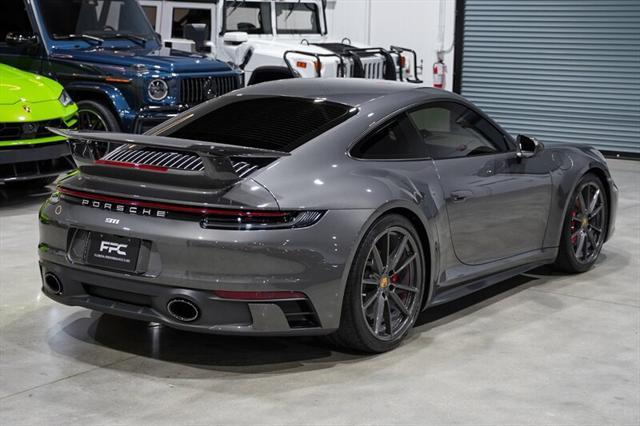 used 2022 Porsche 911 car, priced at $145,900