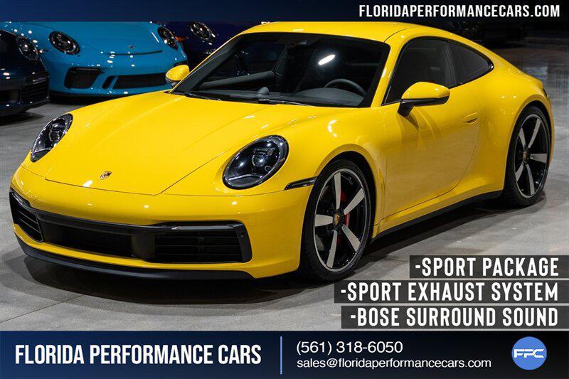used 2020 Porsche 911 car, priced at $133,900