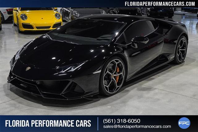 used 2020 Lamborghini Huracan EVO car, priced at $274,900