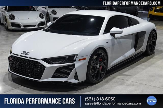 used 2021 Audi R8 car, priced at $155,900