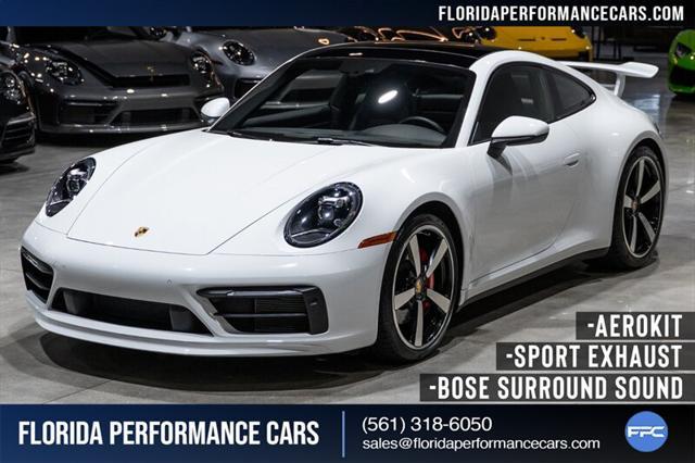 used 2020 Porsche 911 car, priced at $142,900