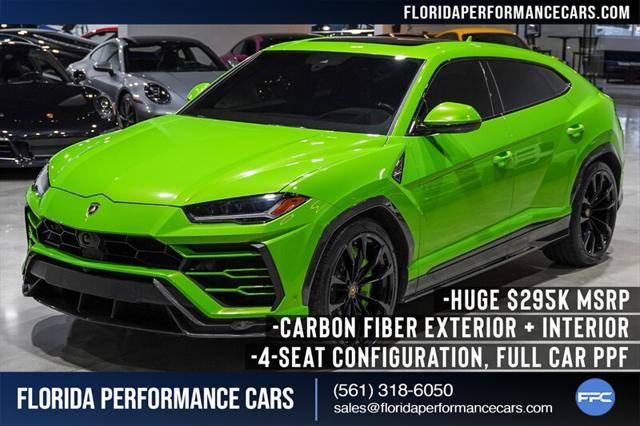 used 2021 Lamborghini Urus car, priced at $215,900