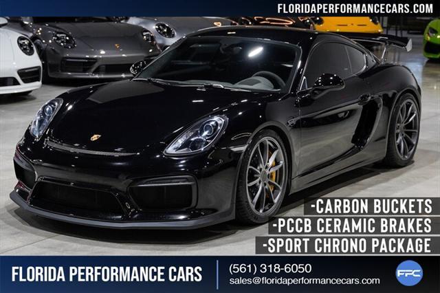 used 2016 Porsche Cayman car, priced at $95,900