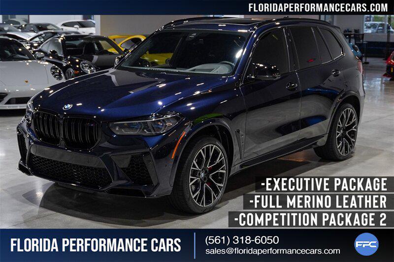 used 2022 BMW X5 M car, priced at $78,900
