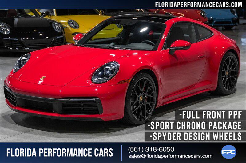 used 2024 Porsche 911 car, priced at $137,900