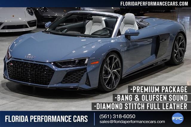 used 2022 Audi R8 car, priced at $175,900