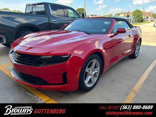 used 2021 Chevrolet Camaro car, priced at $22,990