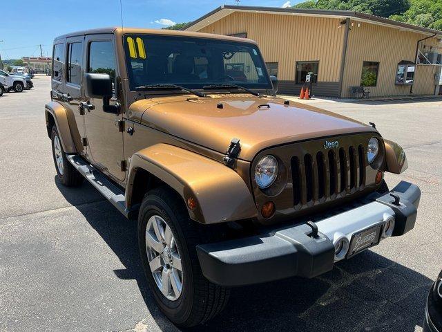 used 2011 Jeep Wrangler Unlimited car, priced at $17,500