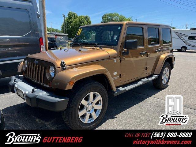 used 2011 Jeep Wrangler Unlimited car, priced at $17,500