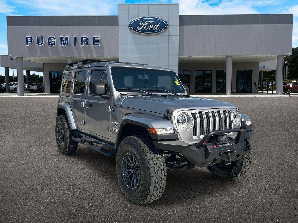 used 2018 Jeep Wrangler Unlimited car, priced at $32,091