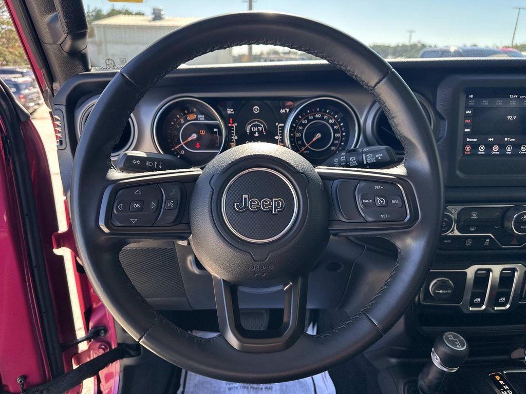 used 2022 Jeep Wrangler car, priced at $28,089