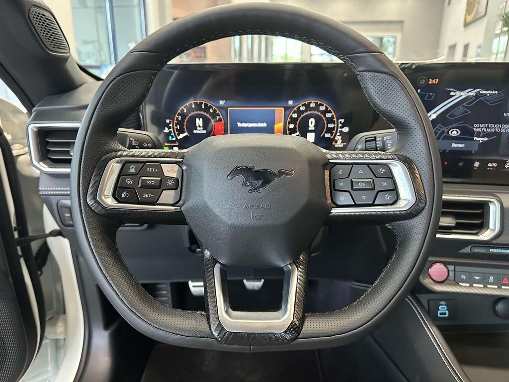 new 2025 Ford Mustang car, priced at $57,923