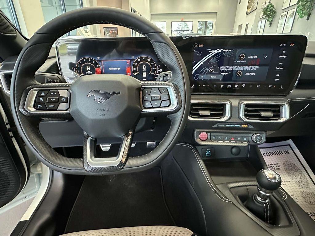 new 2025 Ford Mustang car, priced at $57,923