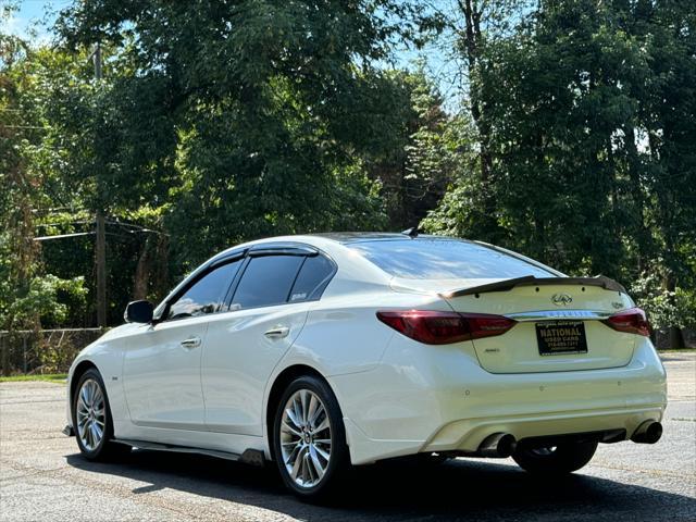 used 2018 INFINITI Q50 car, priced at $18,995