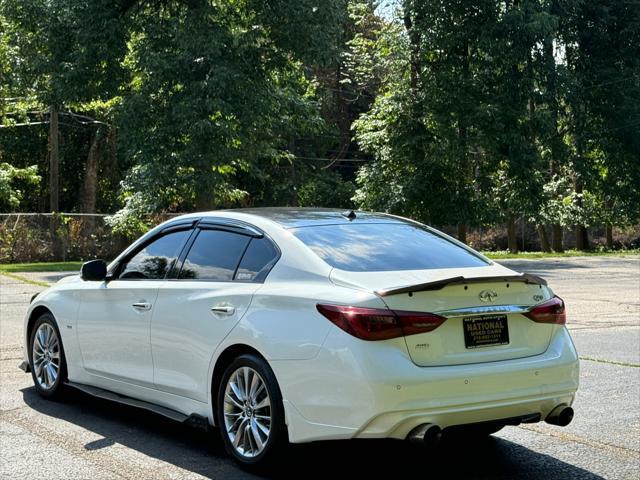 used 2018 INFINITI Q50 car, priced at $18,995