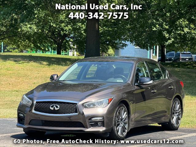 used 2016 INFINITI Q50 car, priced at $12,995