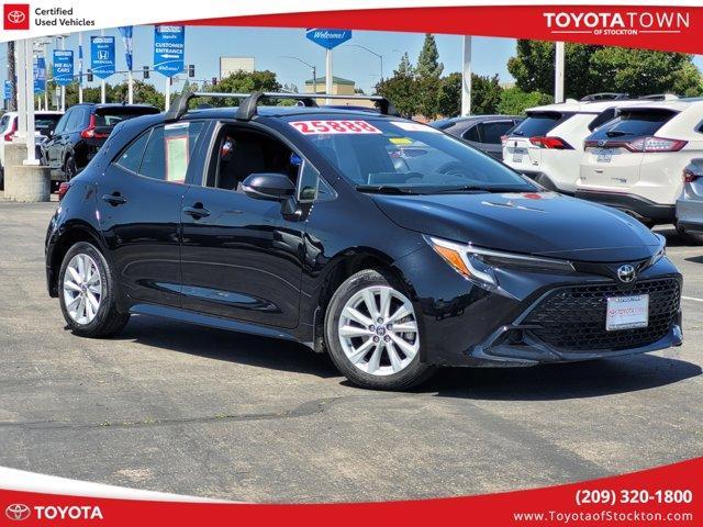 used 2023 Toyota Corolla Hatchback car, priced at $23,988