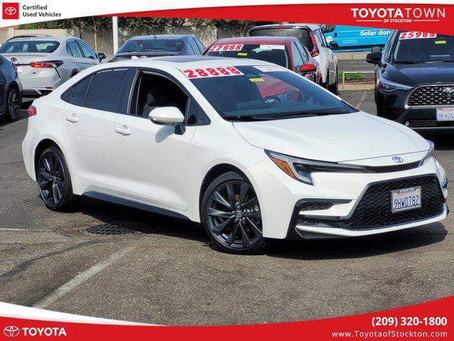 used 2023 Toyota Corolla car, priced at $27,885