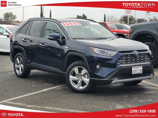 used 2021 Toyota RAV4 Hybrid car, priced at $36,888