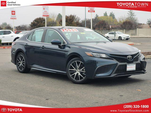 used 2021 Toyota Camry car, priced at $25,888