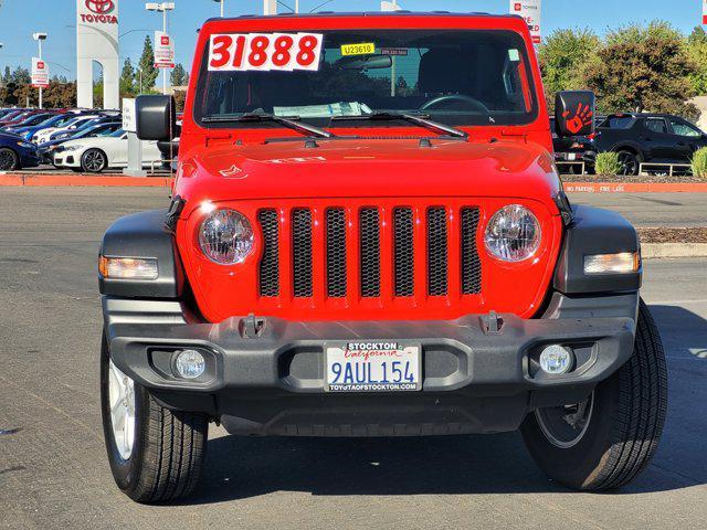 used 2021 Jeep Wrangler car, priced at $31,888