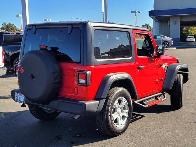 used 2021 Jeep Wrangler car, priced at $31,888