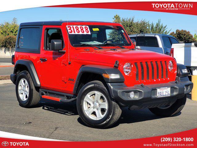 used 2021 Jeep Wrangler car, priced at $31,888