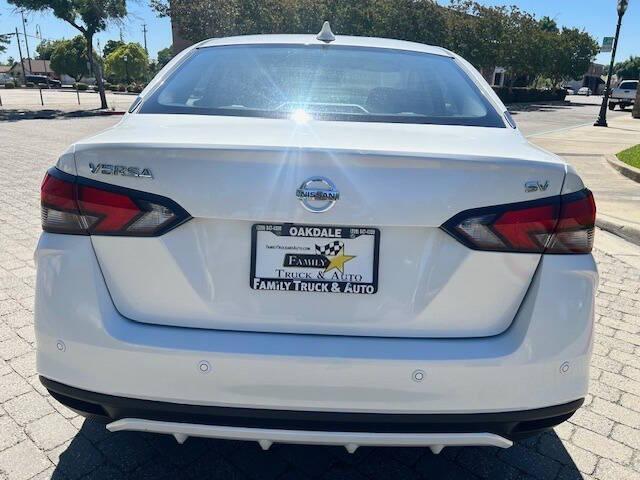 used 2021 Nissan Versa car, priced at $17,999