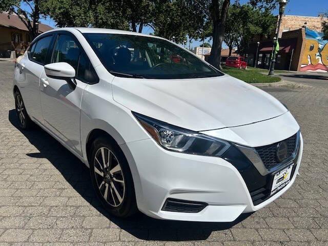 used 2021 Nissan Versa car, priced at $17,999
