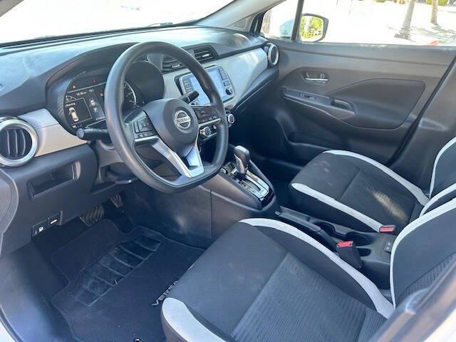 used 2021 Nissan Versa car, priced at $17,999