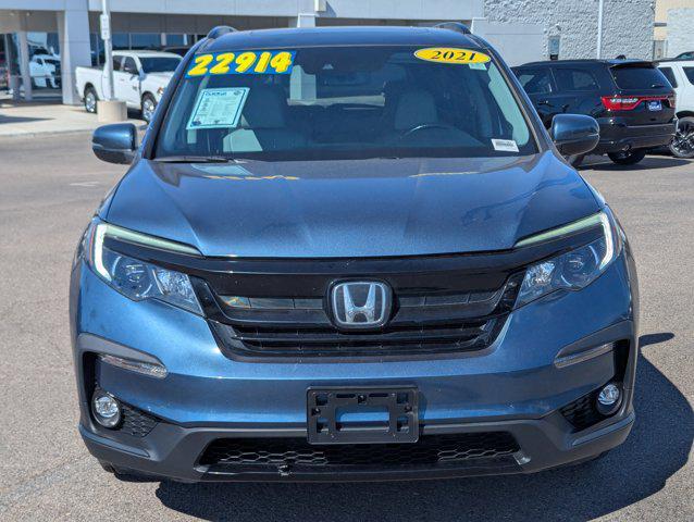 used 2021 Honda Pilot car, priced at $22,914