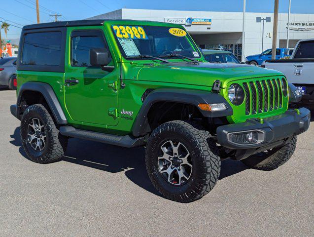 used 2019 Jeep Wrangler car, priced at $23,989