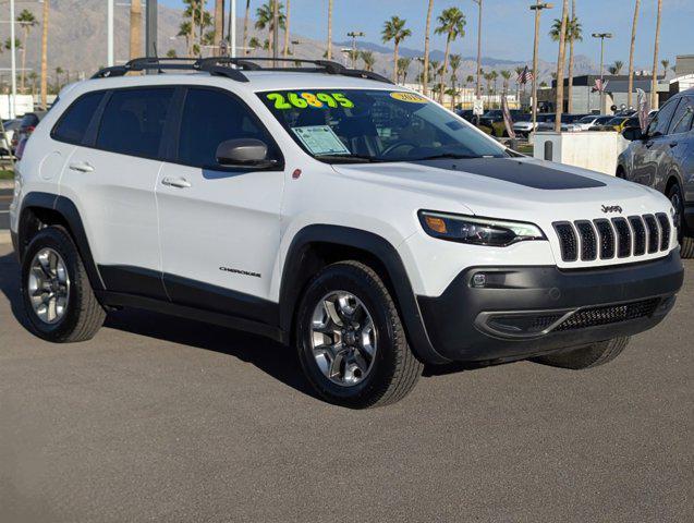 used 2019 Jeep Cherokee car, priced at $24,444