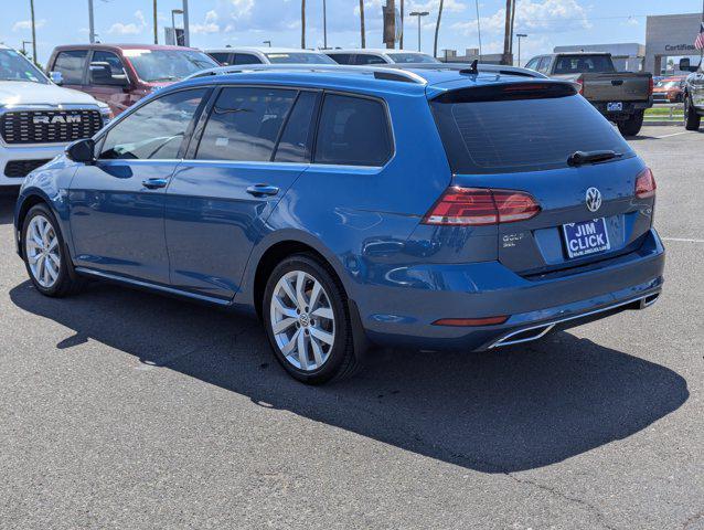 used 2018 Volkswagen Golf SportWagen car, priced at $19,999