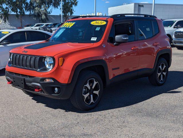 used 2021 Jeep Renegade car, priced at $19,914