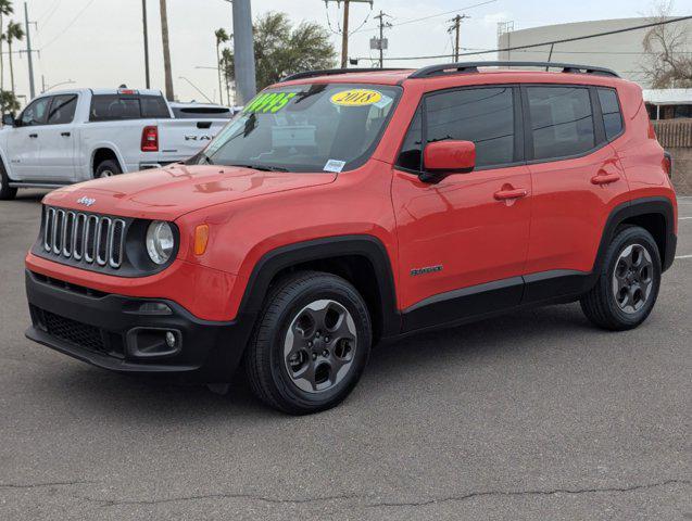 used 2018 Jeep Renegade car, priced at $14,444