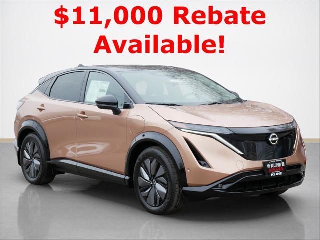new 2025 Nissan ARIYA car, priced at $43,721