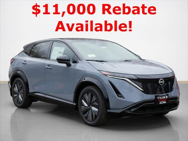 new 2025 Nissan ARIYA car, priced at $34,454