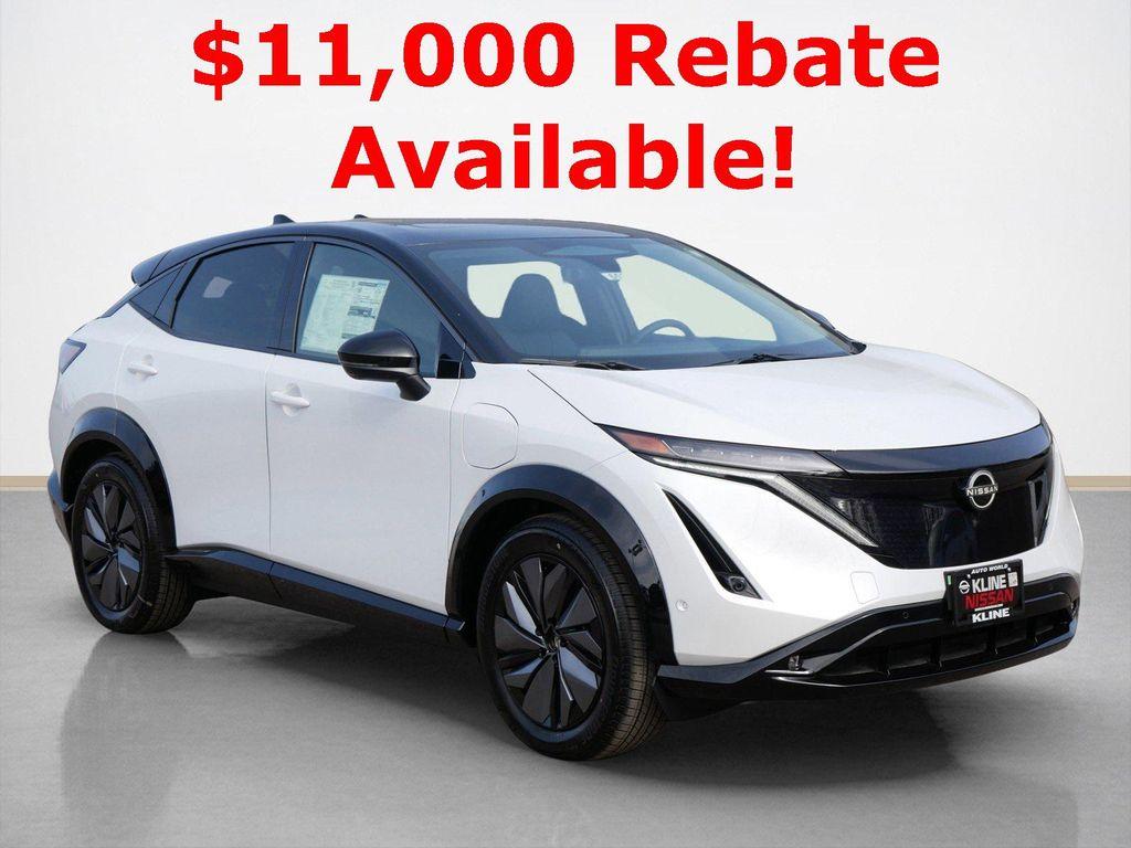 new 2025 Nissan ARIYA car, priced at $42,305