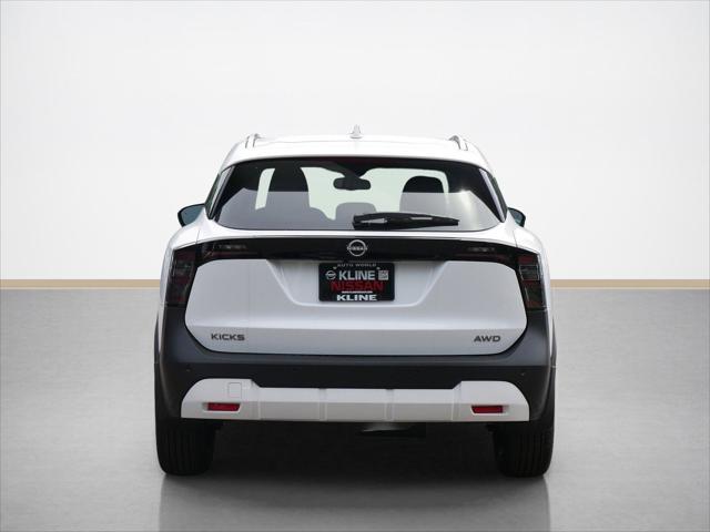 new 2025 Nissan Kicks car, priced at $27,699