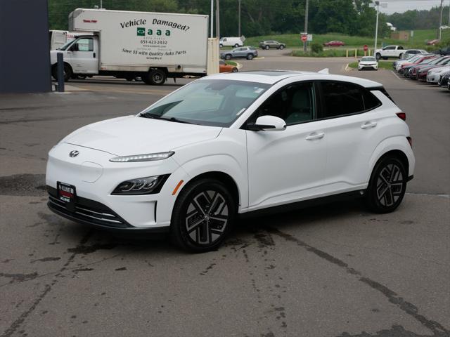 used 2022 Hyundai Kona EV car, priced at $23,969