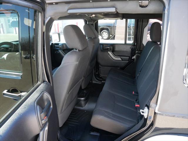 used 2016 Jeep Wrangler Unlimited car, priced at $19,869