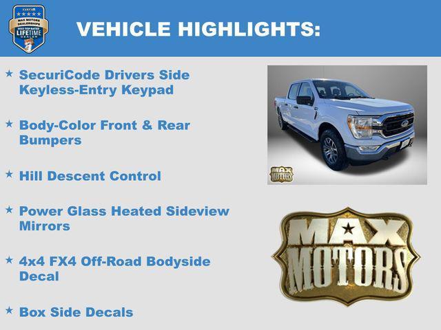 used 2021 Ford F-150 car, priced at $34,905