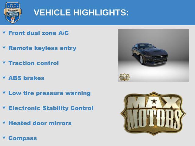 new 2024 Ford Mustang car, priced at $49,951
