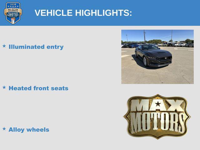 new 2024 Ford Mustang car, priced at $49,951