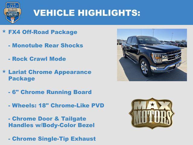 used 2021 Ford F-150 car, priced at $37,585