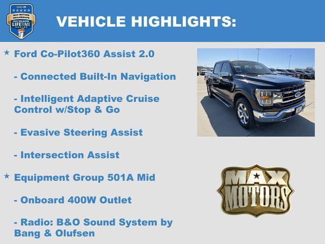 used 2021 Ford F-150 car, priced at $37,585