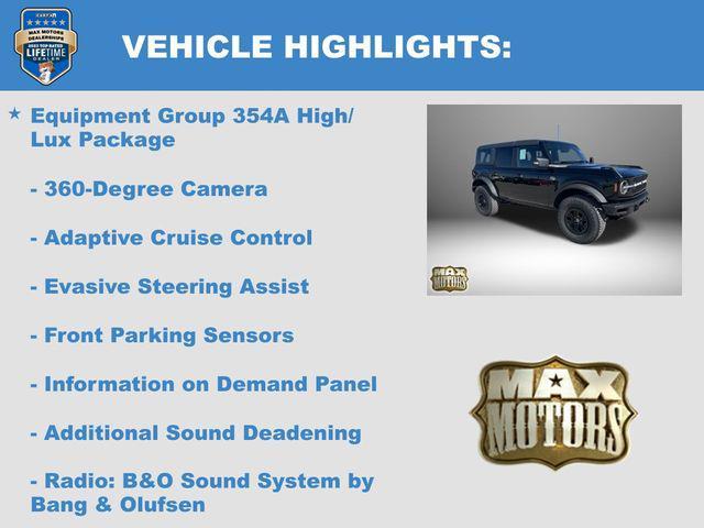 new 2024 Ford Bronco car, priced at $62,568