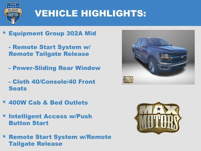 new 2024 Ford F-150 car, priced at $55,957